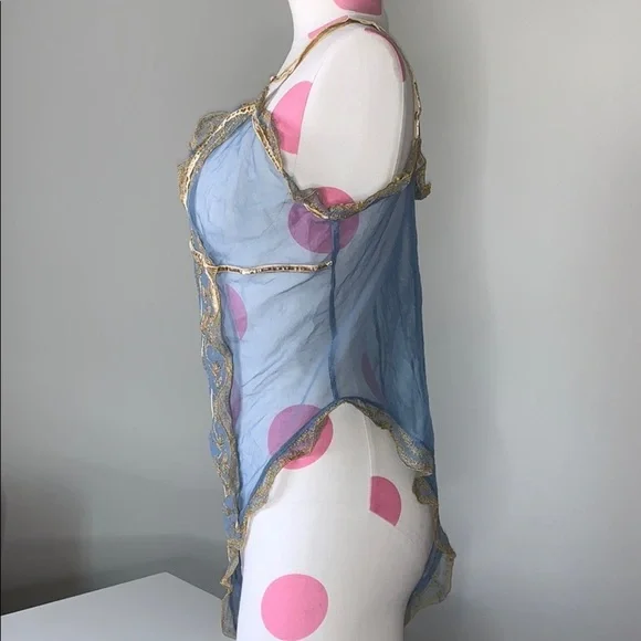 Victoria Victoria’s Secret Embroidered Teddy